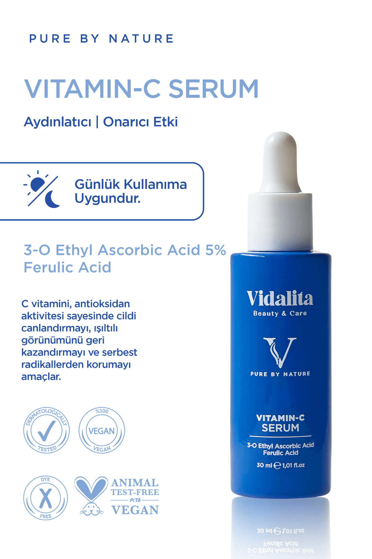 VIDALITA C vitaminli zardob