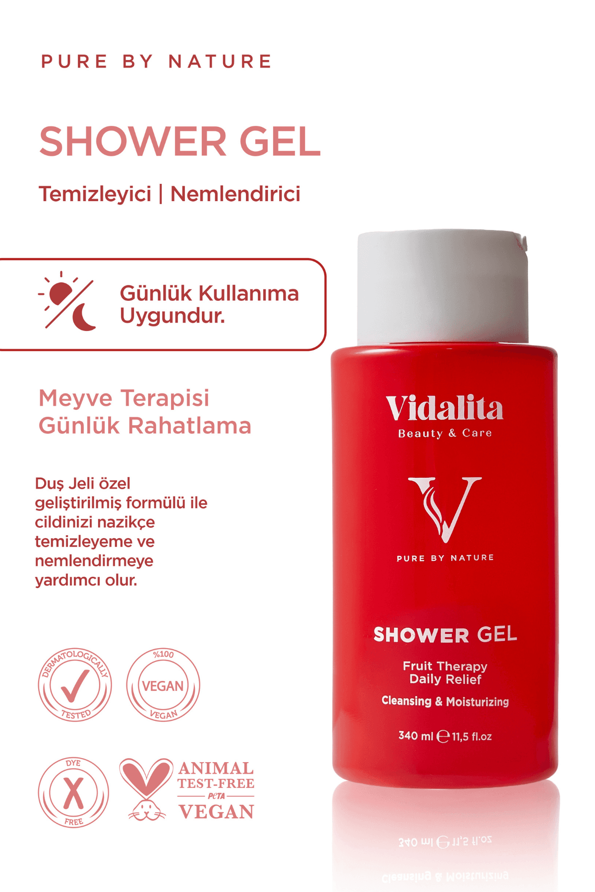 VIDALITA Fruit Therapy dush geli